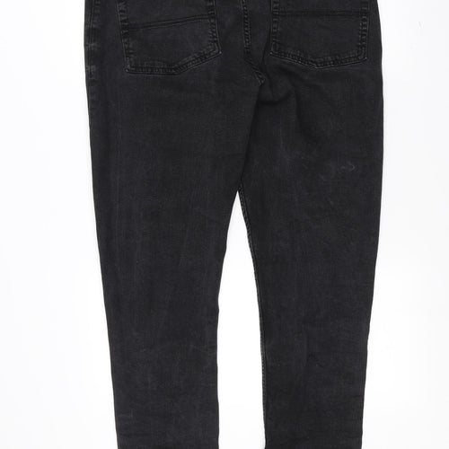 COLLUSION Womens Black   Straight Jeans Size 40 L31 in