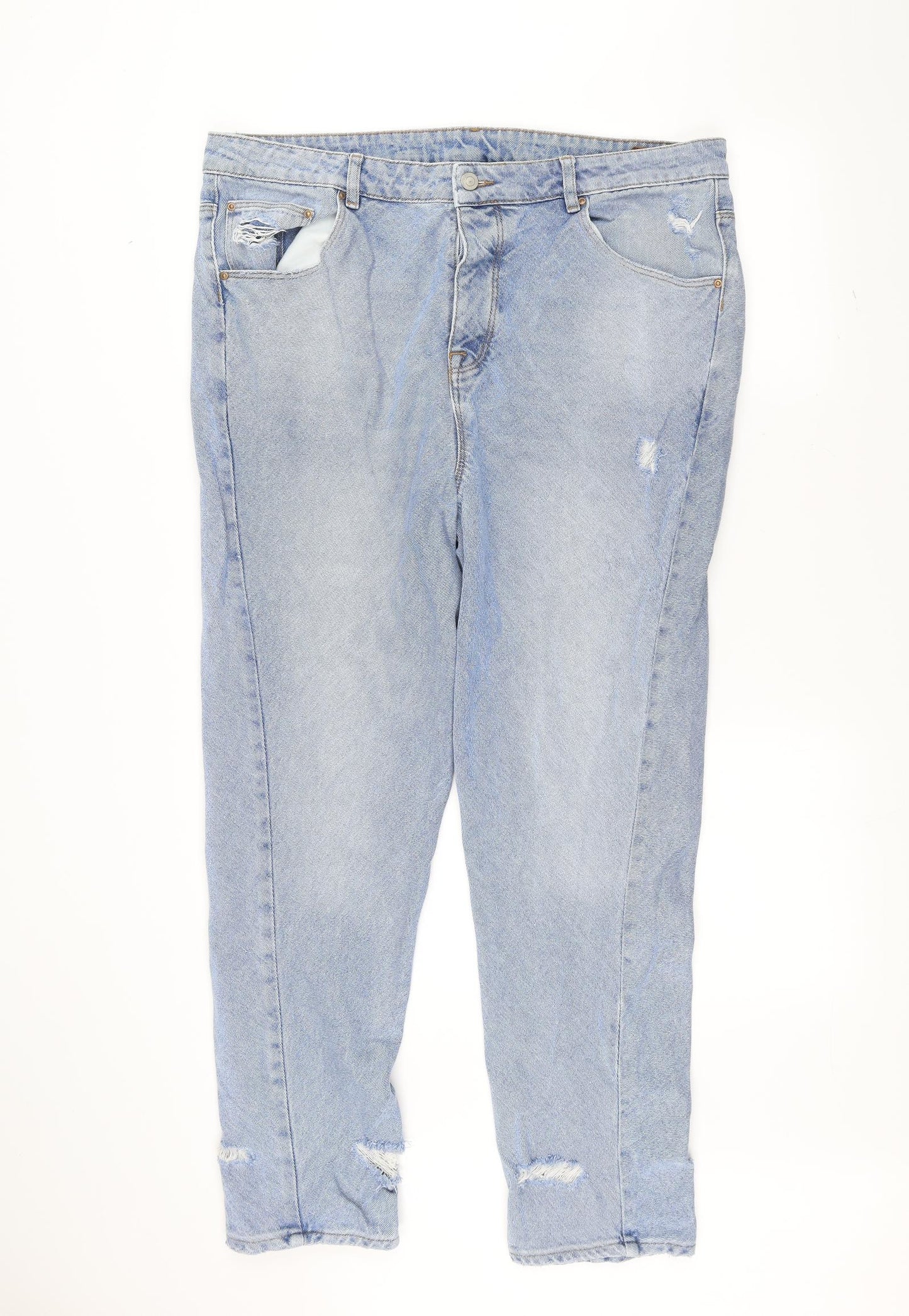 Preworn Mens Blue   Straight Jeans Size 40 L28 in