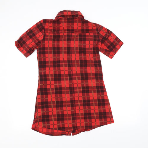 glory union Womens Red   Basic Button-Up Size 12