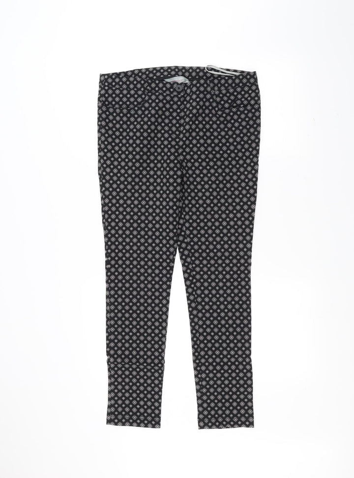 Dorothy Perkins Womens Black   Trousers  Size 14 L26 in