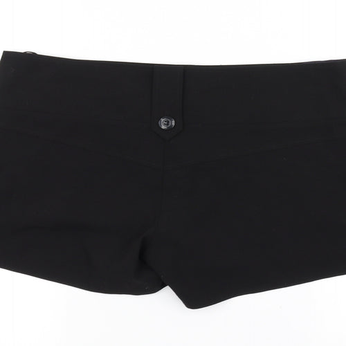 bebeau Womens Black   Chino Shorts Size 14