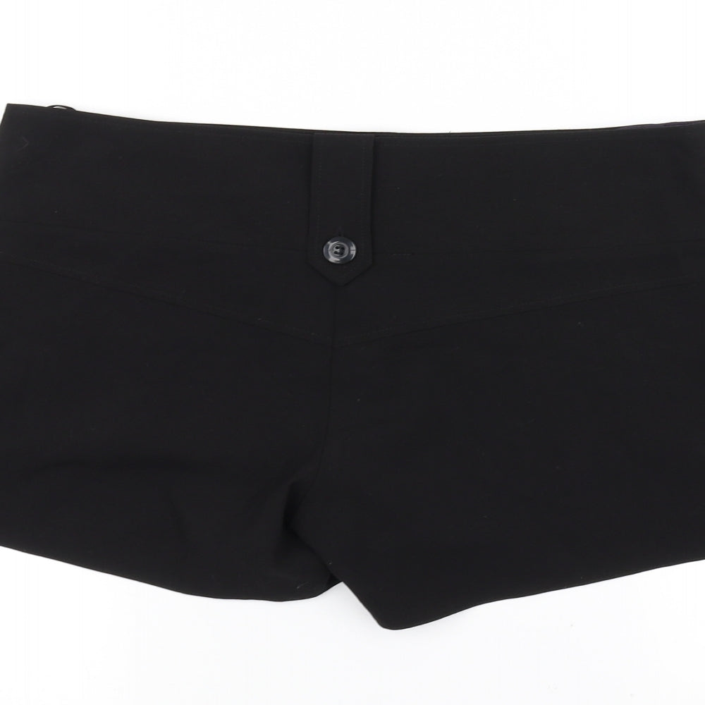 bebeau Womens Black   Chino Shorts Size 14