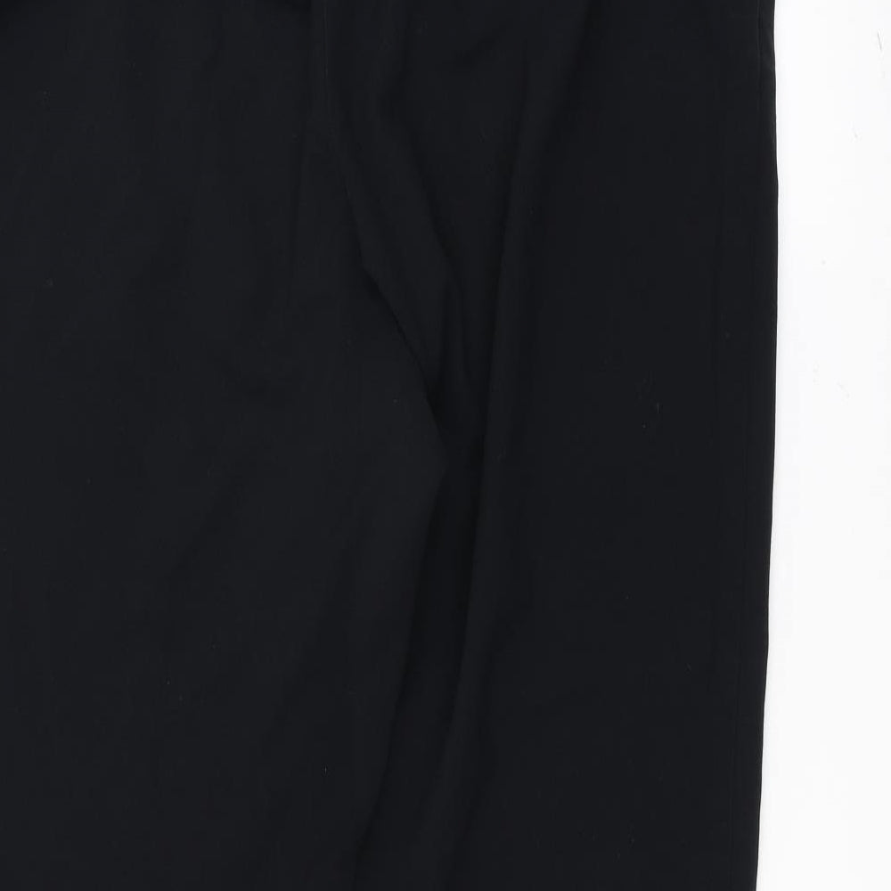 Marks and Spencer Womens Black   Trousers  Size 20 L27 in