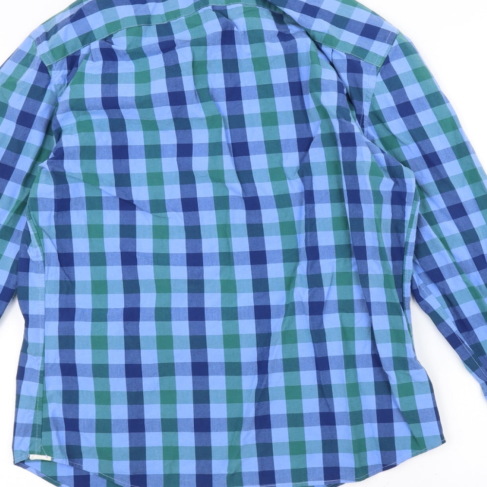Gap Mens Blue    Dress Shirt Size XS