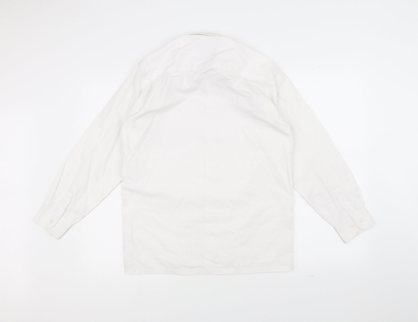 schoolblazer Mens White    Dress Shirt Size 14