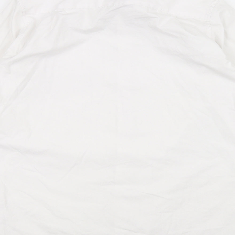 schoolblazer Mens White    Dress Shirt Size 14