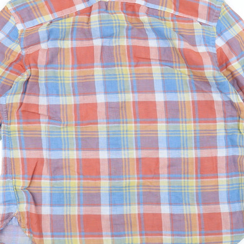 Gap Mens Orange    Dress Shirt Size S
