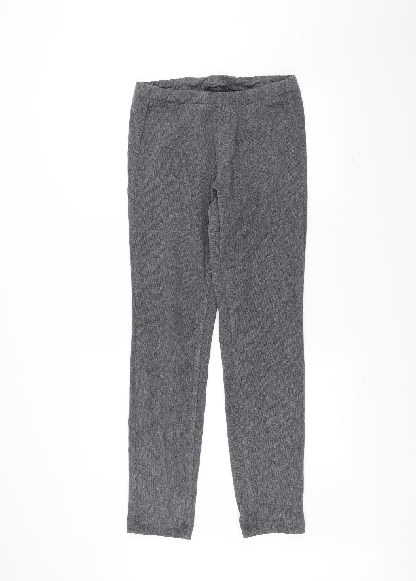 uni Womens Grey   Trousers  Size M L28 in