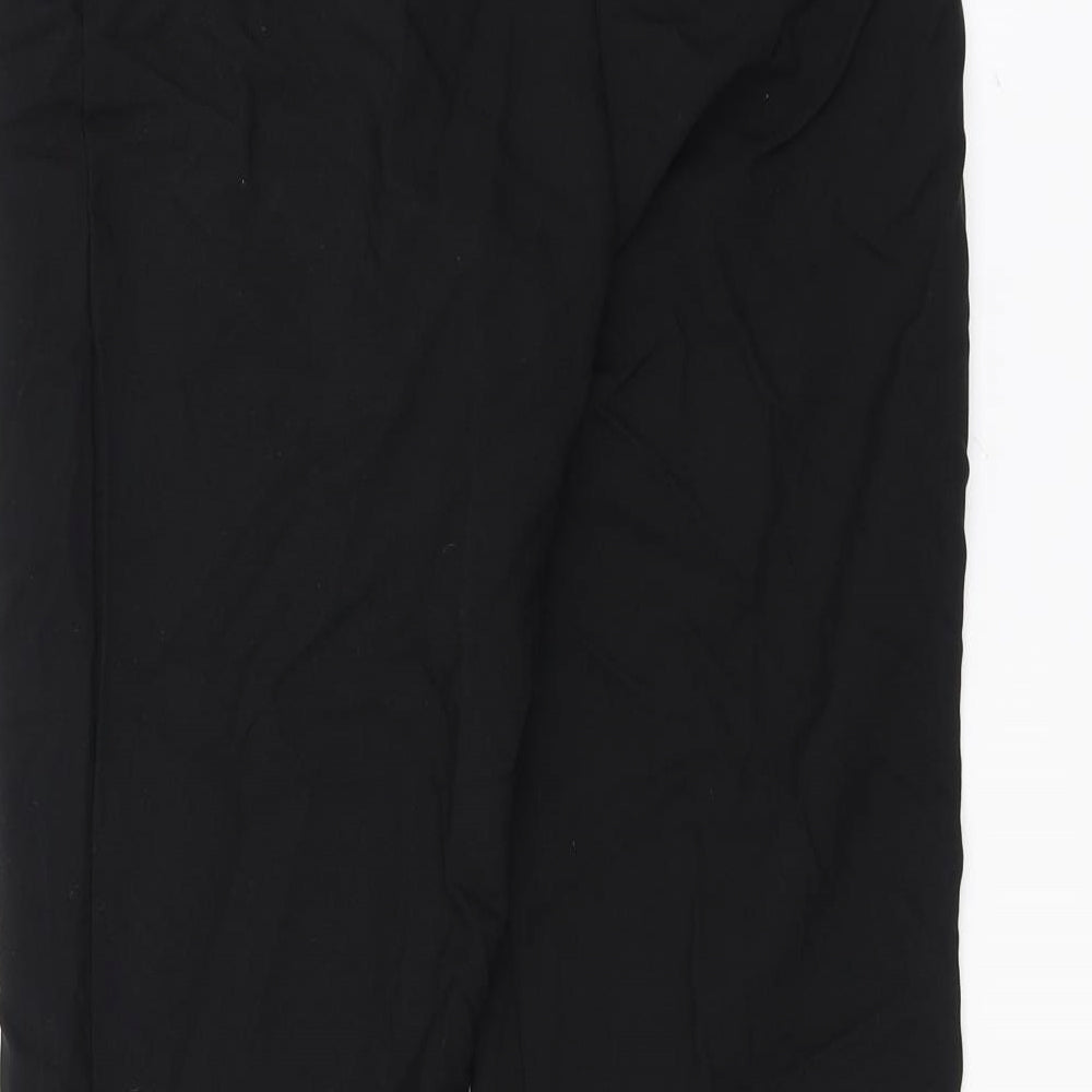 George Womens Black   Trousers  Size 10 L25 in