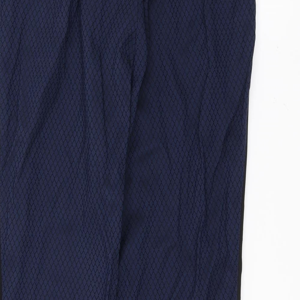 Papaya Womens Blue   Trousers  Size 12 L27 in