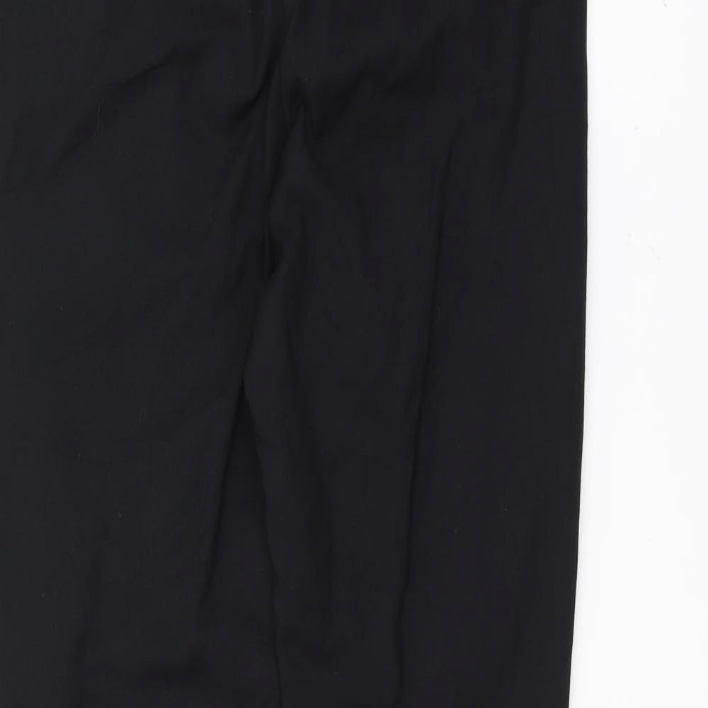NEXT Womens Black   Trousers  Size 12 L28 in