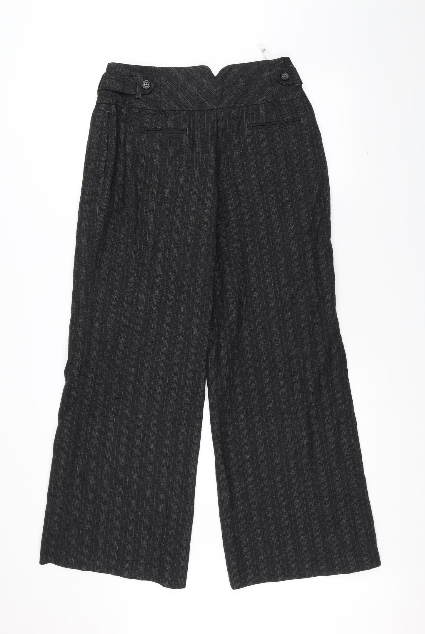 NEXT Womens Black   Trousers  Size 12 L28 in