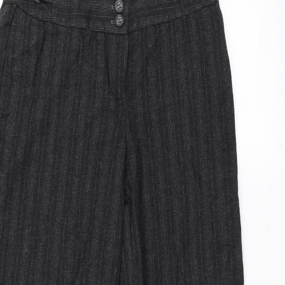 NEXT Womens Black   Trousers  Size 12 L28 in