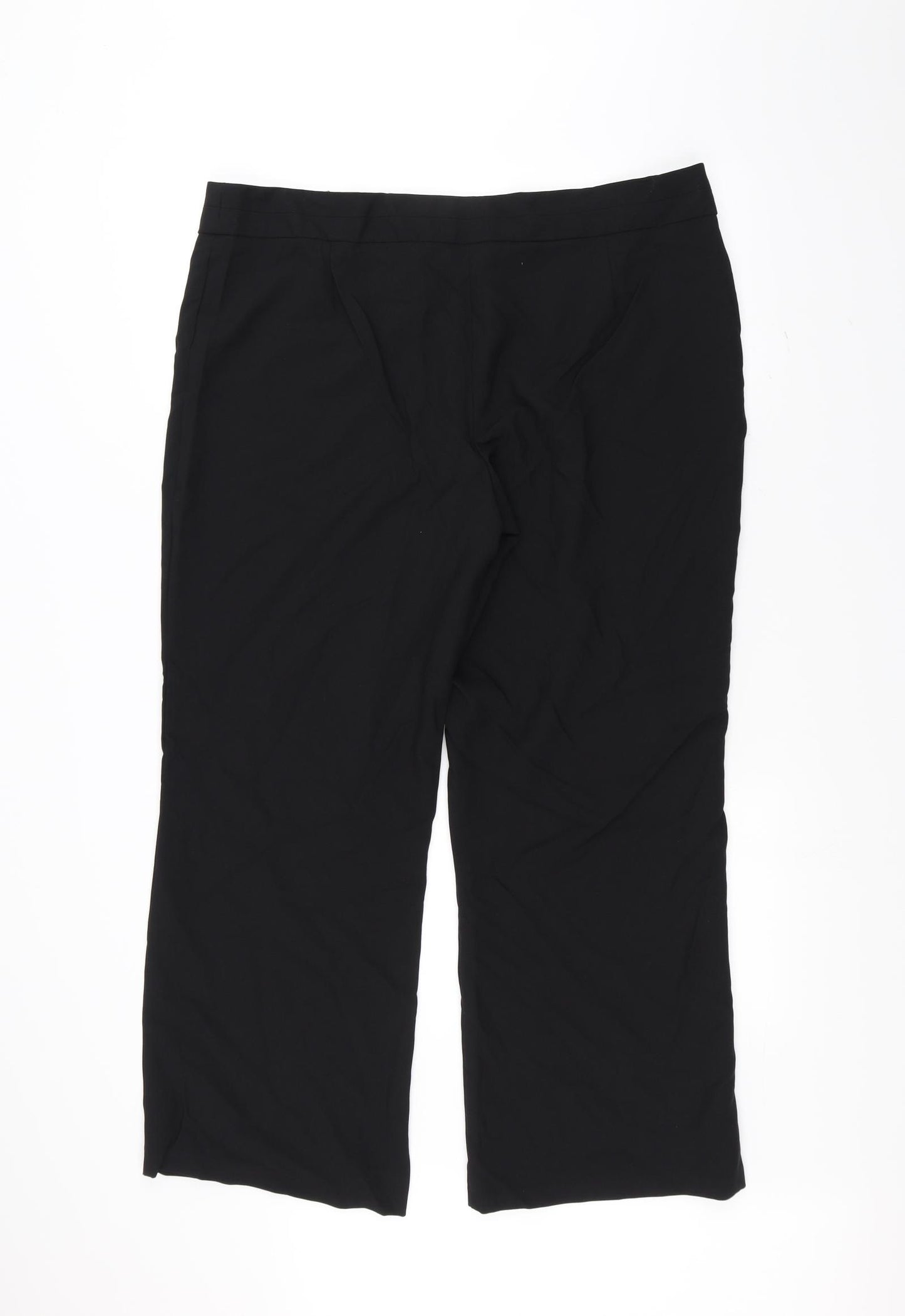 George Womens Black   Trousers  Size 18 L26 in
