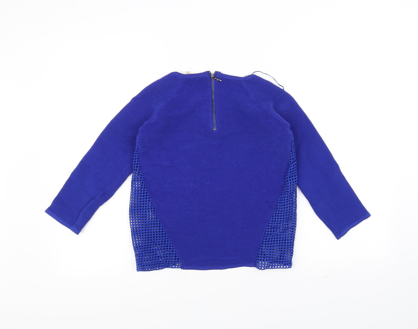 NAF NAF Womens Blue   Pullover Jumper Size S