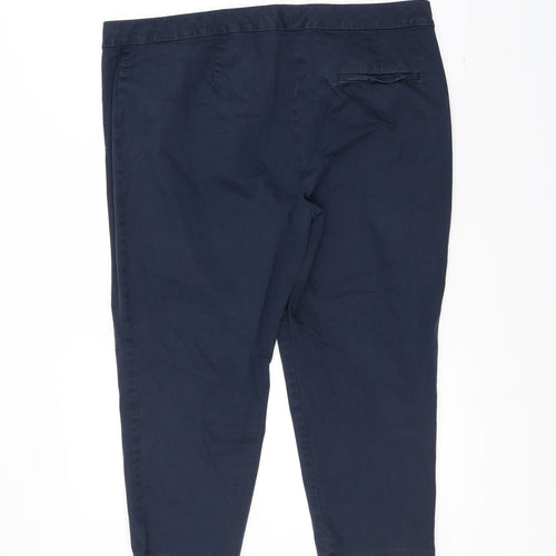 Marks and Spencer Womens Blue   Trousers  Size 18 L20 in