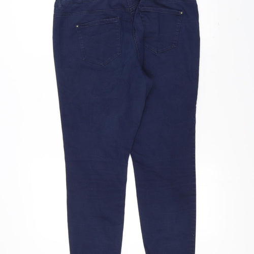 NEXT Womens Blue   Skinny Jeans Size 16 L26 in