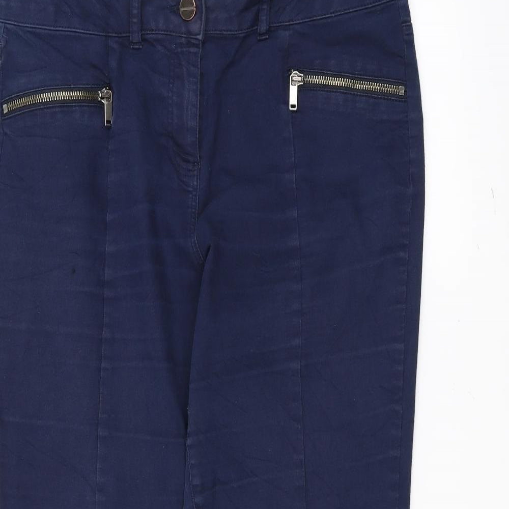 NEXT Womens Blue   Skinny Jeans Size 16 L26 in