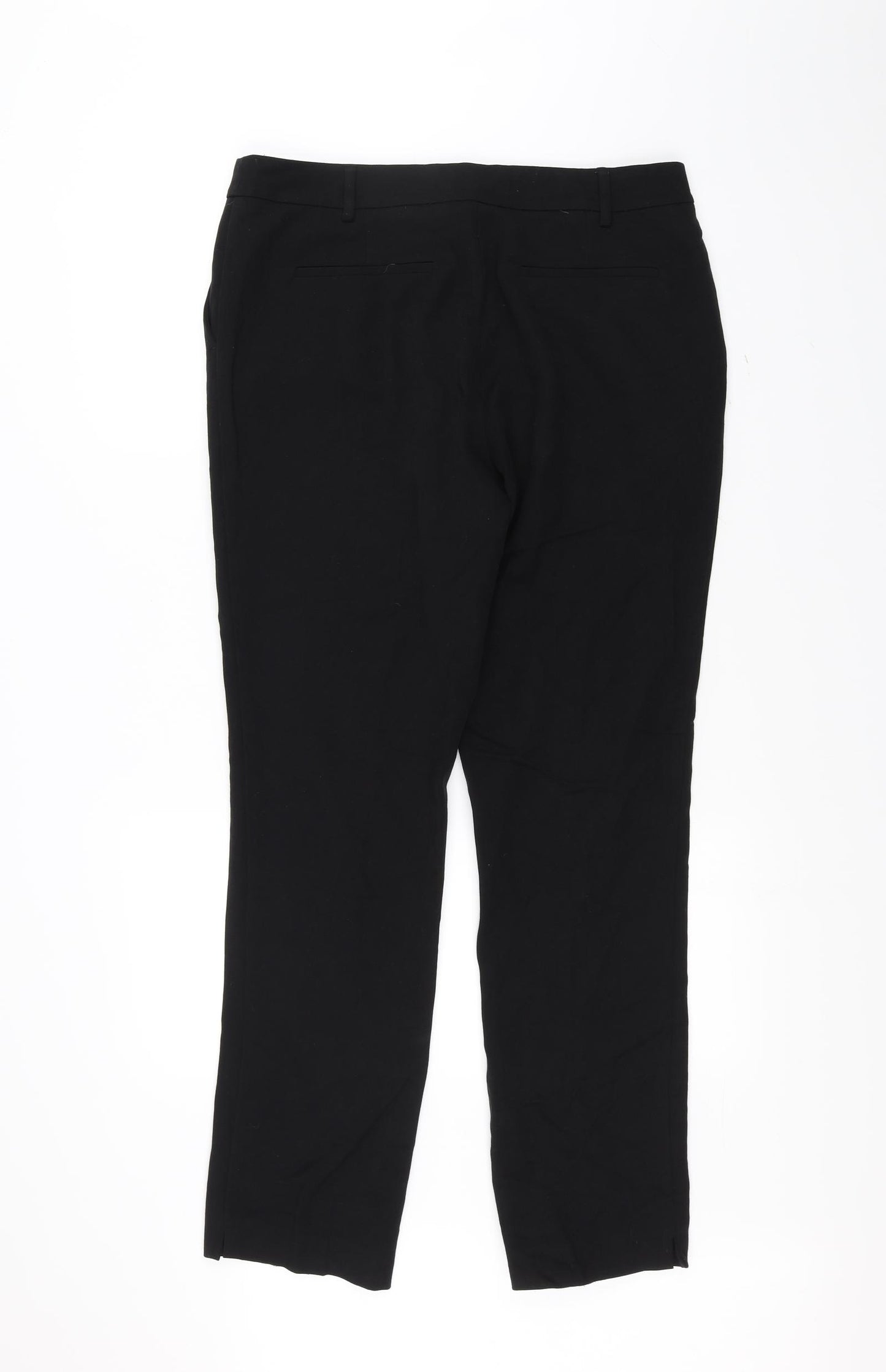 Papaya Womens Black   Trousers  Size 14 L28 in