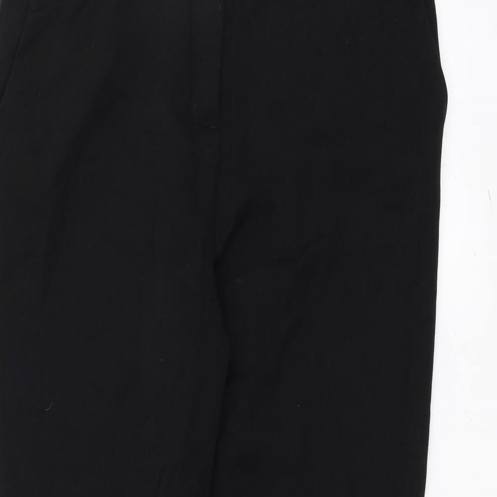 Papaya Womens Black   Trousers  Size 14 L28 in