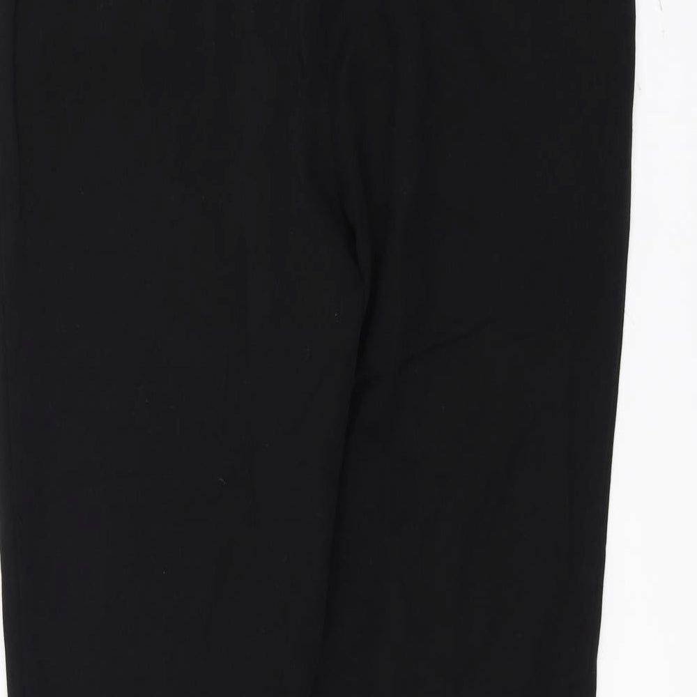 Papaya Womens Black   Trousers  Size 14 L28 in