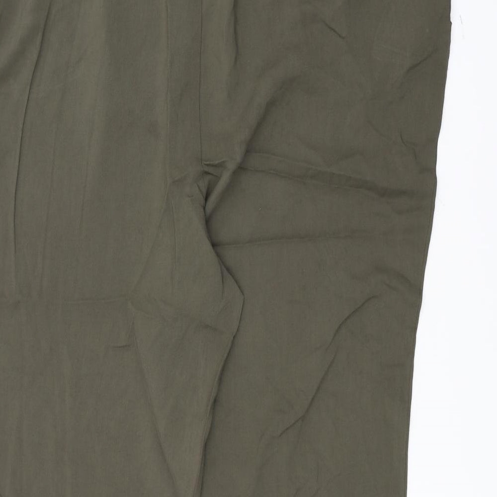 Boohoo Womens Green   Trousers  Size 20 L26 in