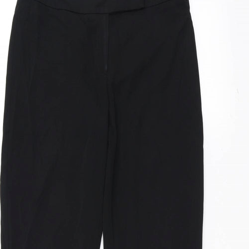 Oasis Womens Black   Trousers  Size 10 L27 in