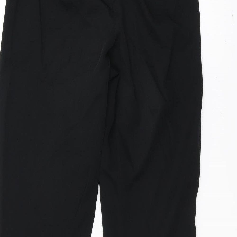 Oasis Womens Black   Trousers  Size 10 L27 in