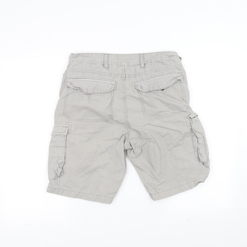 ACW85 Mens Grey   Cargo Shorts Size 32