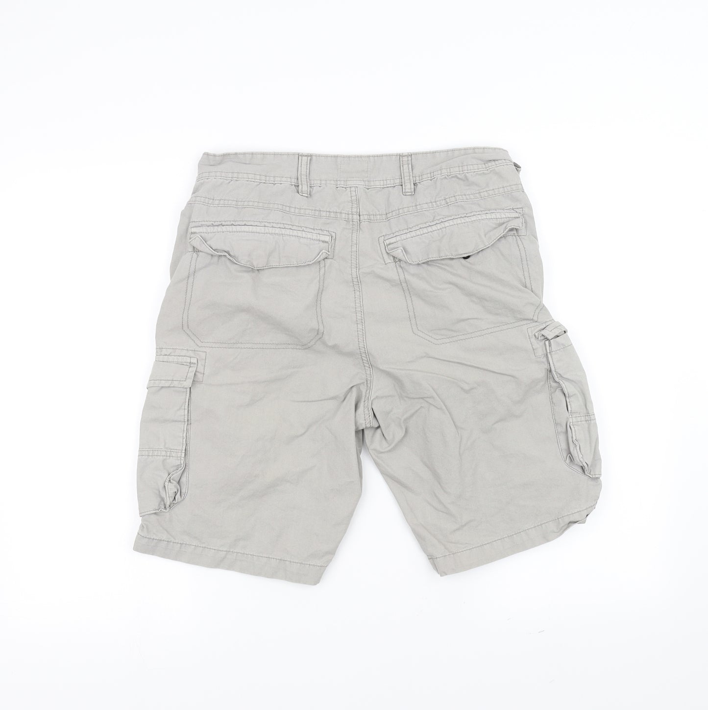 ACW85 Mens Grey   Cargo Shorts Size 32