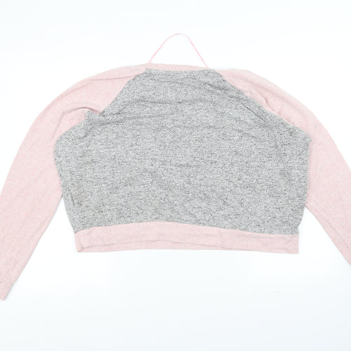 love to lounge Womens Grey   Pullover Jumper Size L