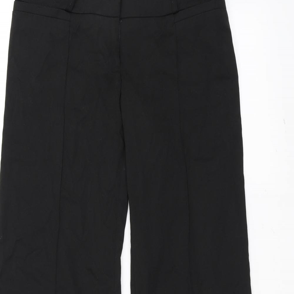 Warehouse Womens Black   Trousers  Size 10 L30 in