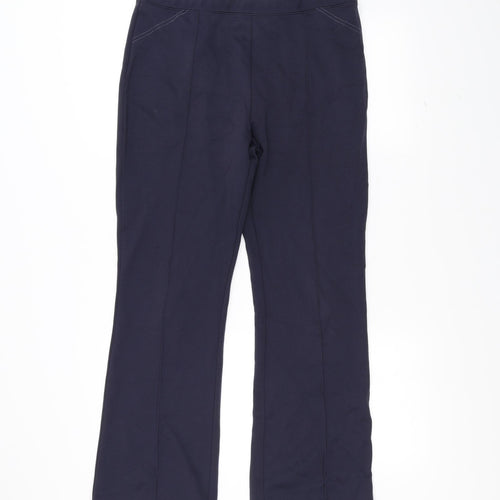 Wardrobe Essentials Womens Blue   Trousers  Size 14 L28 in