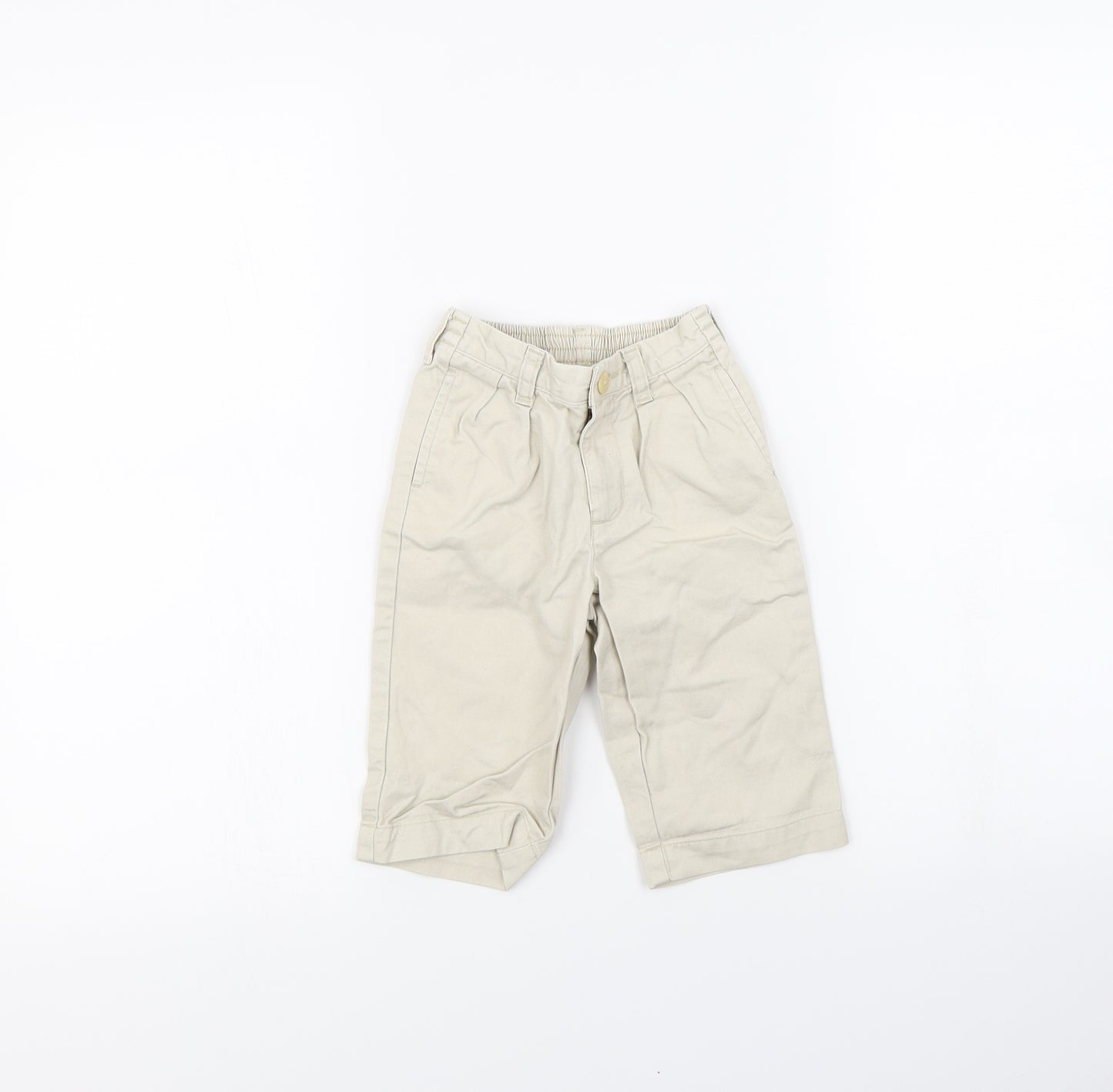 Ralph Lauren Boys Beige  Ramie Cargo Trousers Size 12 Months