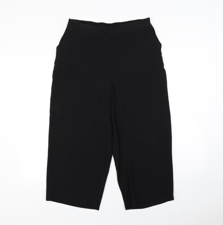 Evans Womens Black Dress Pants Trousers Size 14 L21 in
