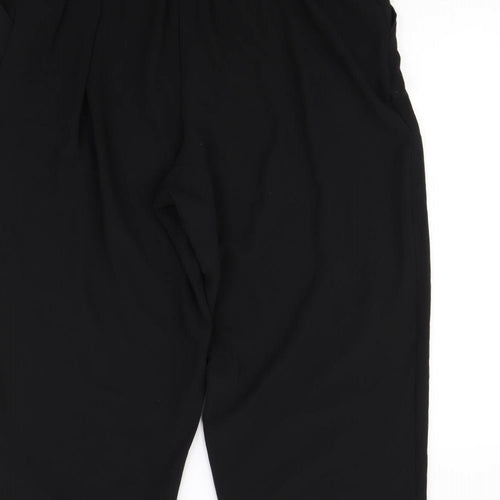 Evans Womens Black   Dress Pants Trousers Size 14 L21 in