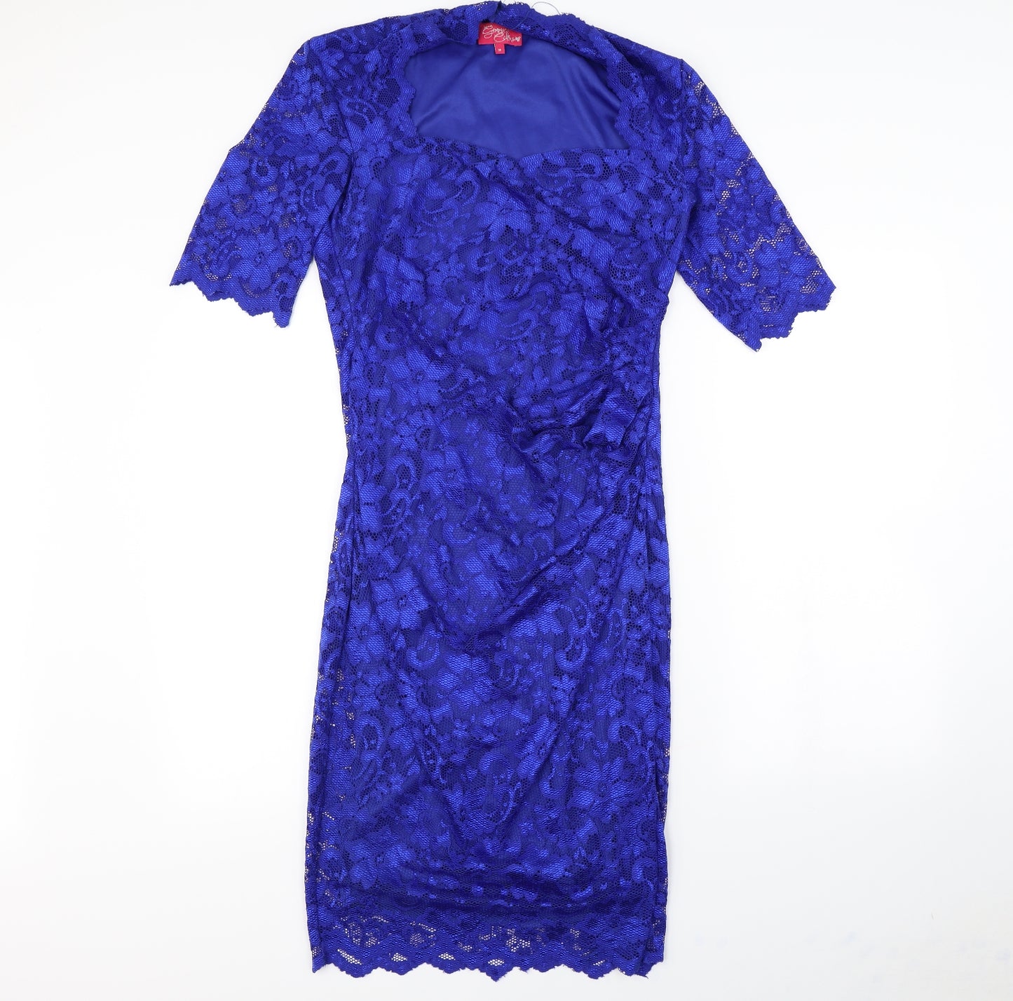 gemma collins Womens Blue   Pencil Dress  Size 16