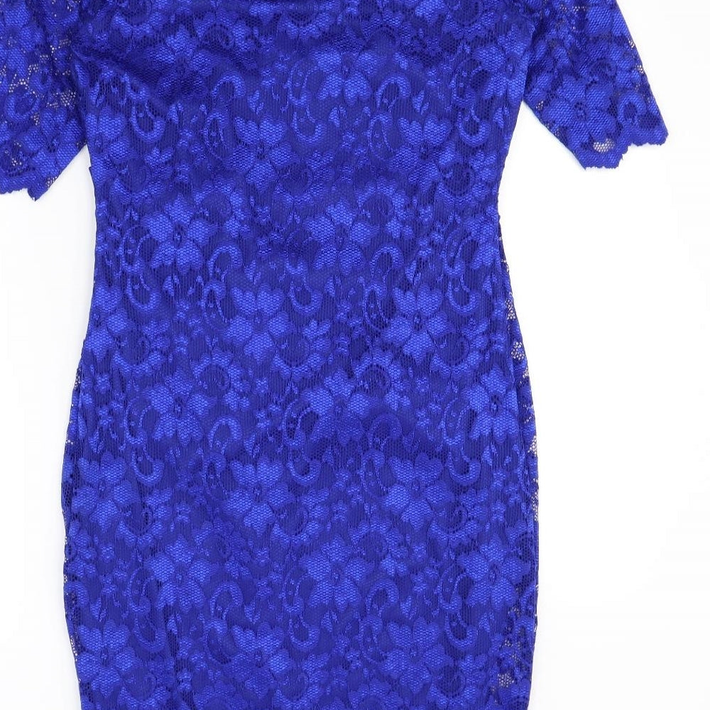 gemma collins Womens Blue   Pencil Dress  Size 16
