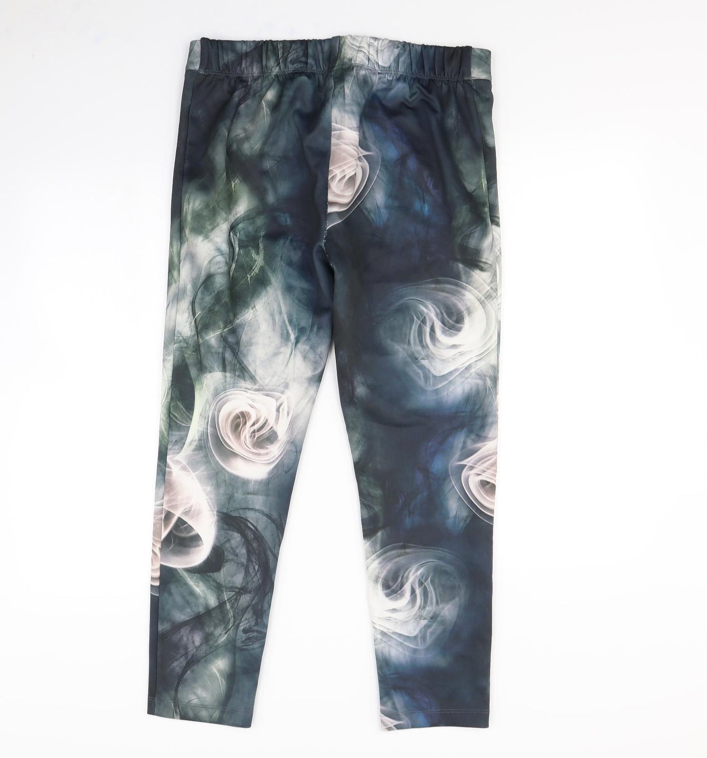 Live Unlimited Womens Multicoloured   Capri Leggings Size 14 L29 in