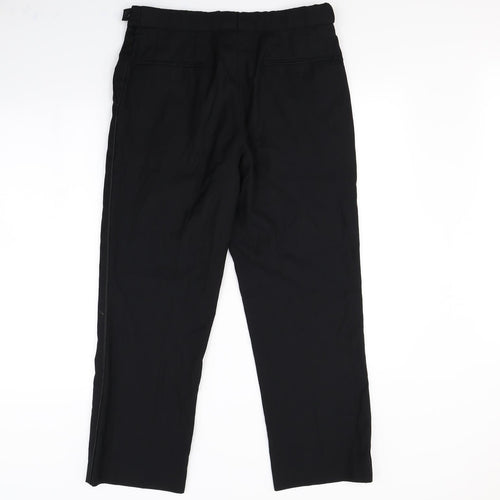 Preworn Womens Black   Dress Pants Trousers Size 32 in L30 in