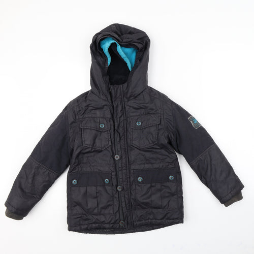 Ted Baker Boys Black   Rain Coat Coat Size 9 Years