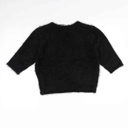 First Avenue Womens Black   Cardigan Jumper Size L