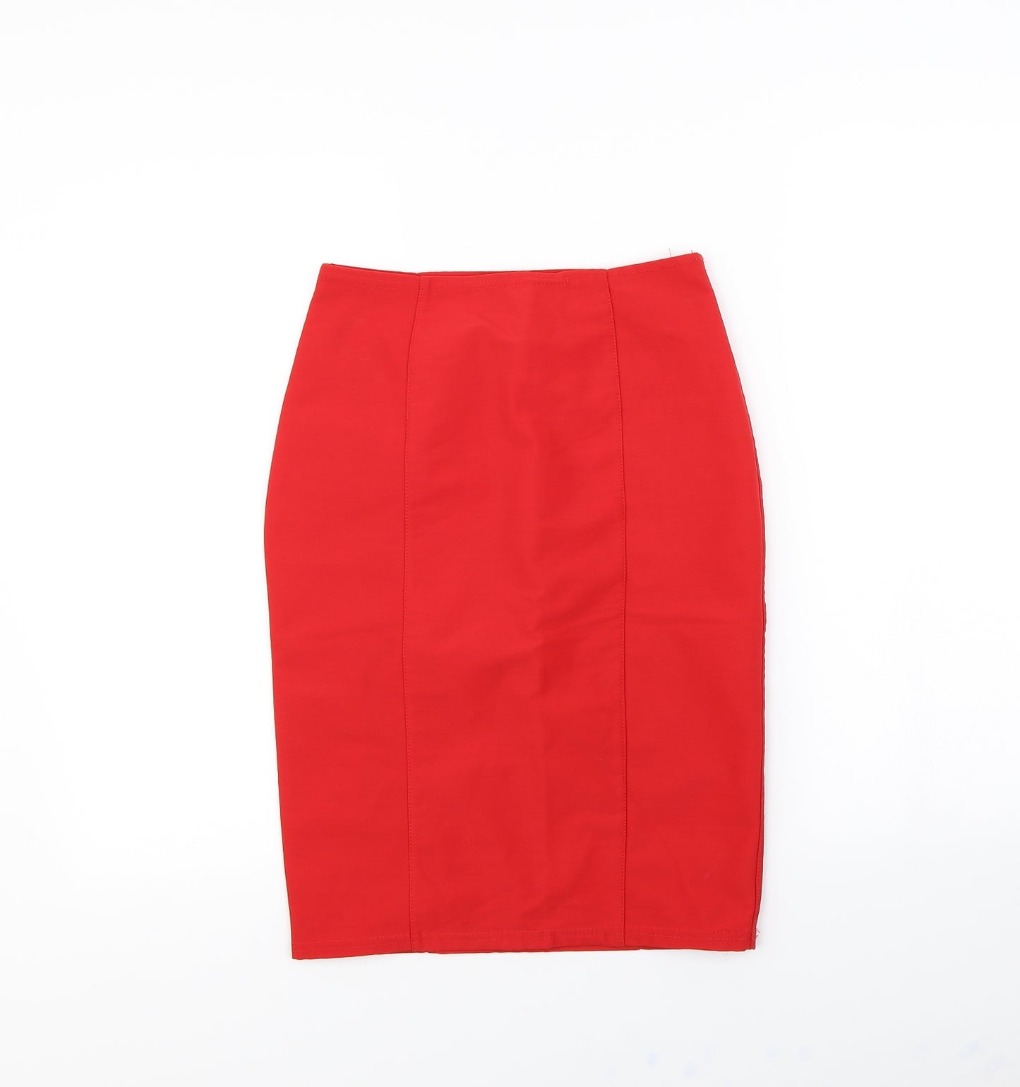 Baylis & Knight Womens Red   Straight & Pencil Skirt Size 10