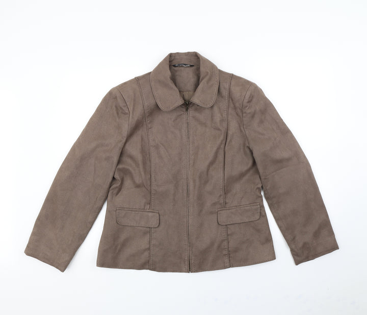 BHS Womens Brown Jacket Size 16