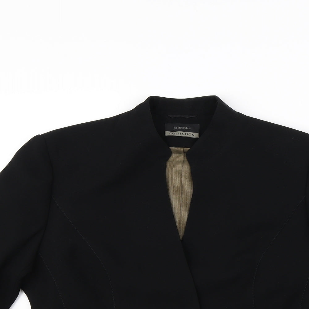 Preworn Womens Black   Jacket Blazer Size 18  - Shoulder Pads