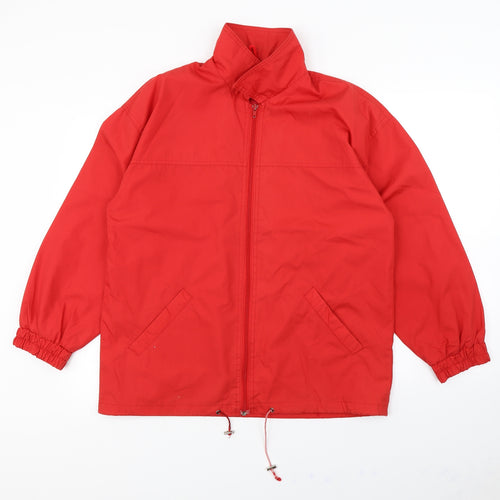 True Colours Womens Red   Rain Coat Coat Size 16