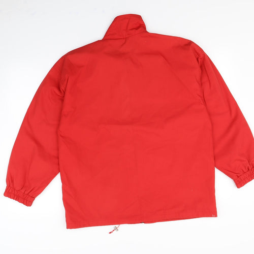 True Colours Womens Red   Rain Coat Coat Size 16