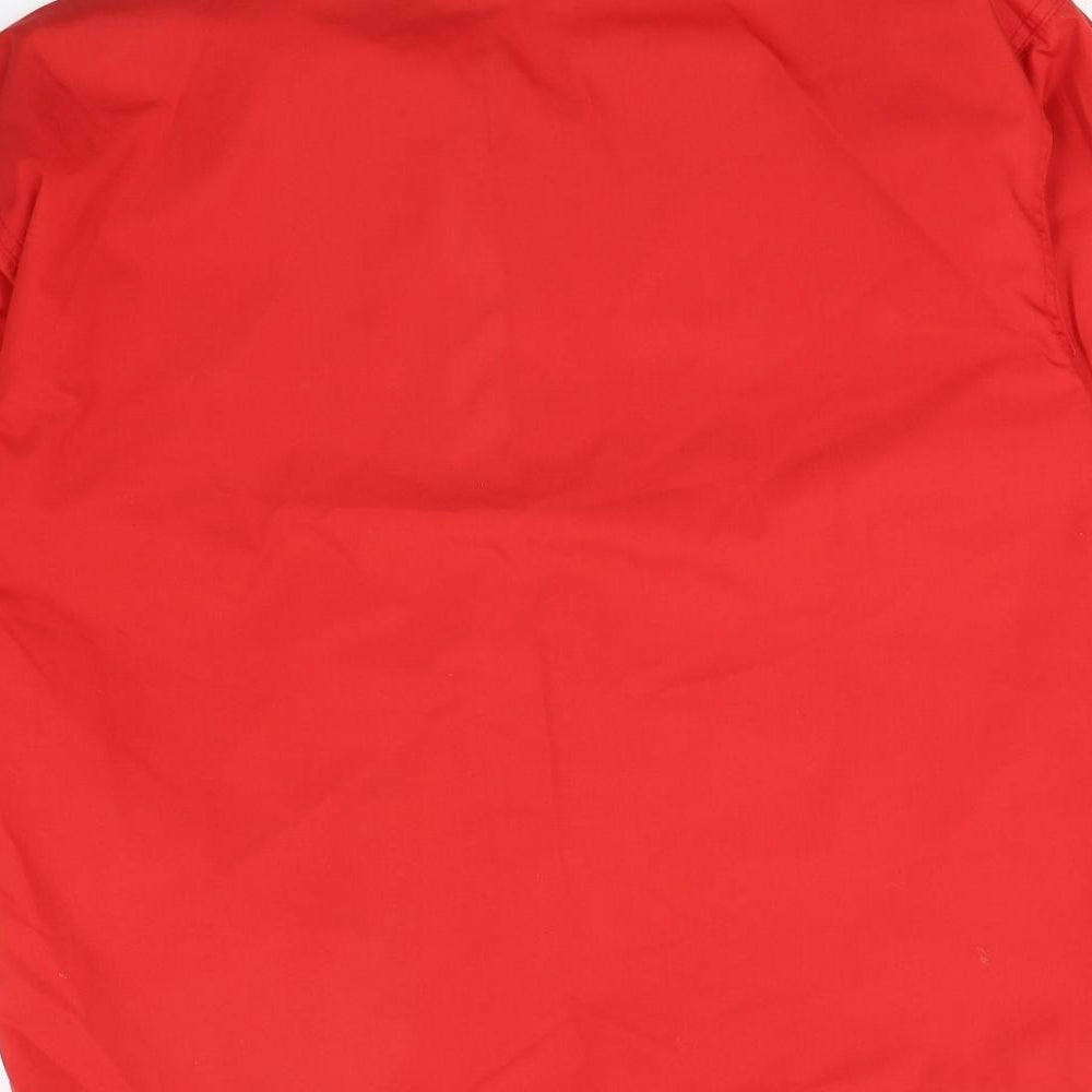 True Colours Womens Red   Rain Coat Coat Size 16