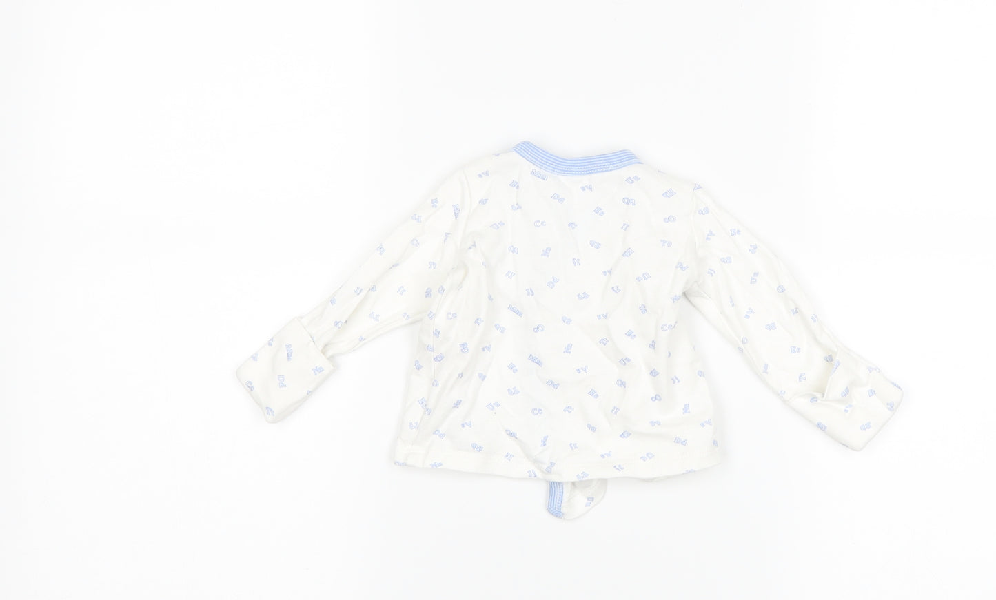 Ralph Lauren Baby White   Basic T-Shirt Size 3-6 Months  - Graphic tie side