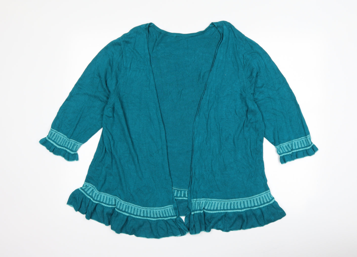 Marks and Spencer Womens Blue   Cardigan Jumper Size 22